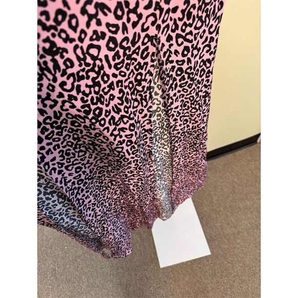 Elegant Pink Patterned Maxi Dress - Picture 7 of 12